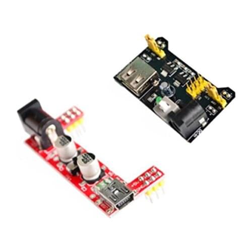 MB102 Breadboard Power Supply Module /MB102 white Breadboard Dedicated Power Module 2-way 3.3V 5V MB-102 Solderless Bread Board