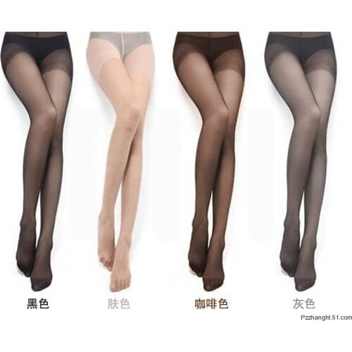 Nylon Pantyhose Women Summer Sexy Breathable Elastic Tights Slim Stockings High Waist Sun Protection