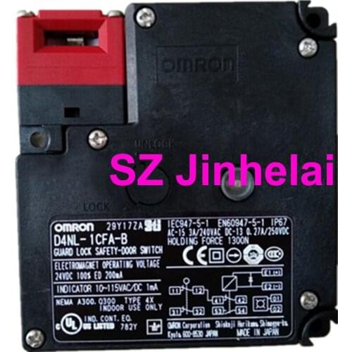 OMRON D4NL-1CFA-B Authentic original GUARD LOCK SAFETY-DOOR SWITCH
