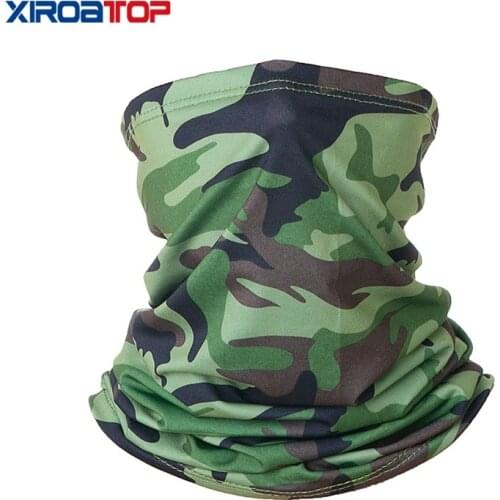 Outdoor Sport Bandana Military Tube Scarf Cycling Tactical Hiking Elastic Cover Neck Gaiter Bike Face Headband Scarf Men Women