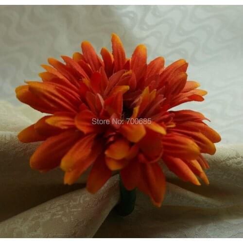 Silk sun flower napkin ring, napkindecoration holder