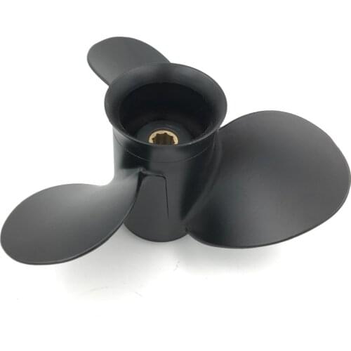 Free shipping 9x9 For 5-15 HP MERCURY ALUMINUM PROPELLERS 9x9 8 tooth spline Motors engines marine outboard propellers