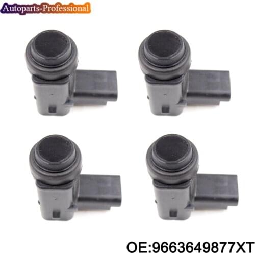4 PCS New 9663649877XT PDC Parking Sensor For Peugeot 407 SW Citroen Renault 0263003442 9650935277 High Quality