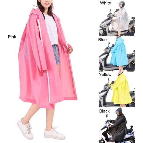 Men Rain Coat Women Raincoat Unisex Raincoat Waterproof Hooded Rain Coat Women Men Black Outdoor Camping Rainwear Suit