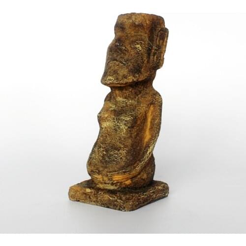 Ancient Roman Resin aquarium amphibious reptile box rainforest tank decoration fish tank resin decoration DIY landscape