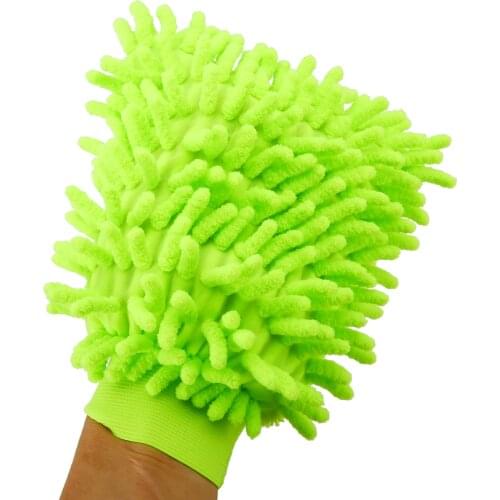MAYITR New Hot Super Mitt Microfiber Glove Car Body Window Wash Cleaning Gloves Cloth Auto Home Washing Duster Towel