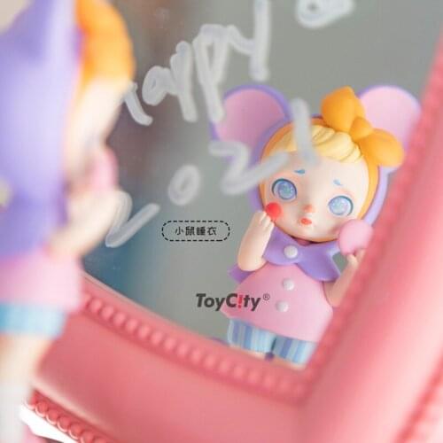 Kawaii Accessories Laura TOYCITY toy city pajama party blind box of the new web celebrity 2021 hands do furnishing articles toys