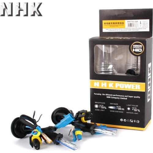 NHK H3 Xenon HID auto light retrofit bulb 3000K 4300K 5500K 6000K car accessories