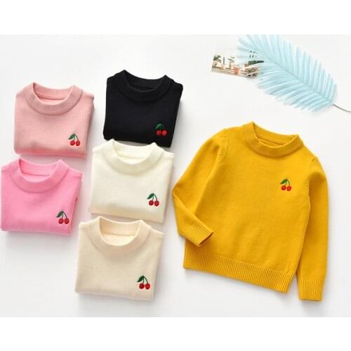 2020 Autumn Baby Boys Girls Pullover Sweaters Sweater Kids Sweaters For Spring Knitted Bottoming Boys Sweaters Vetement Enfant