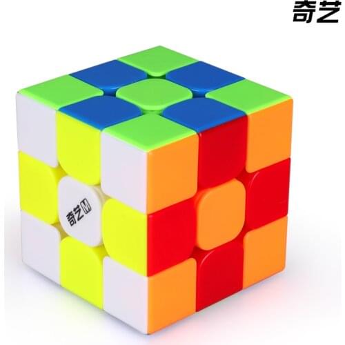 QiYi MoFangGe Qiyi MS Series 3x3x3 Magnetic Magic Cube Puzzle Professional Stickerless Magnets Qiyi M S 3x3 Speed Cubo Magico