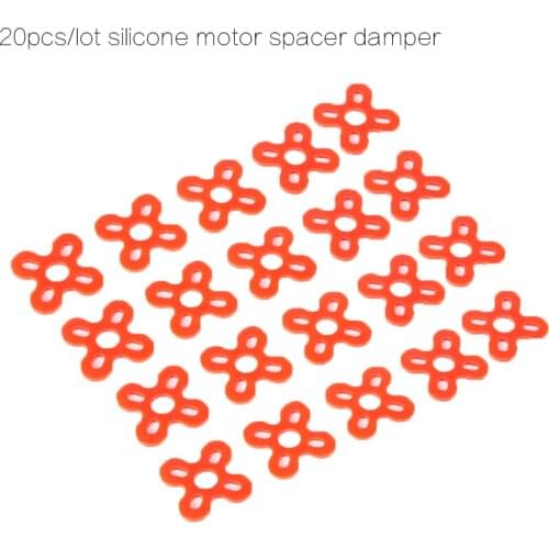 20pcs/lot silicone motor spacer damper Anti-vibration Motor Pad/shock vibration absorber motor seat mat for 13/14/22/23 series