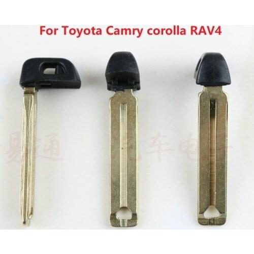 Smart Card Small Key For Toyota Camry corolla RAV4 Mechanical lock Replacement