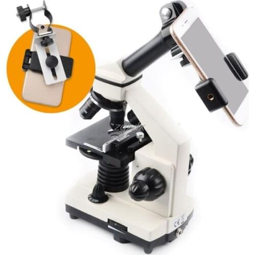 Universal Mobile Phone Adapter Clip Bracket Holder Mount Microscope Telescope
