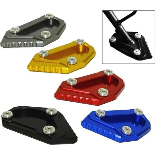 Kickstand Side Stand Extension Enlarger Plate Pad for YAMAHA V-Strom VStrom DL 650 DL650 2012 2013 2014 2015 2016 2017 2018 2019