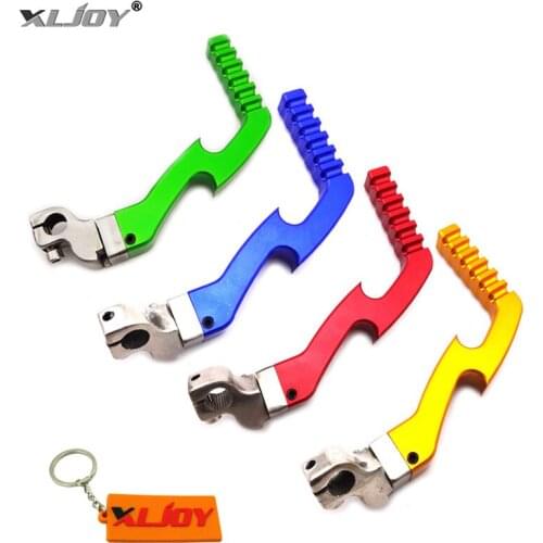 XLJOY 13mm CNC Alloy Kick Starter Lever For 50cc 110cc 125cc YX Lifan Dirt Pit Bike Thumpstar SSR