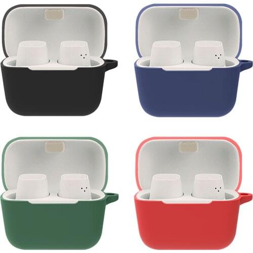 Protector Shell for SENNHEISER CX400BT Earbuds Charging Case Soft Silicone Shockproof Colorful Accessories