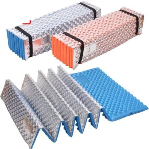 1 Piece Foldable Foldable Moisture Proof Pad Outdoor Cushion Moisture-Proof Egg Slot Folding Mattress Beach Mat Sleeping Pad