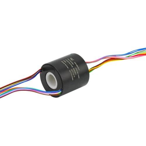 12.5mm Bore Through Hore Slip Ring Routing 2A Per Ring Minimal Interference Low Contact For Medical Operating Lamp
