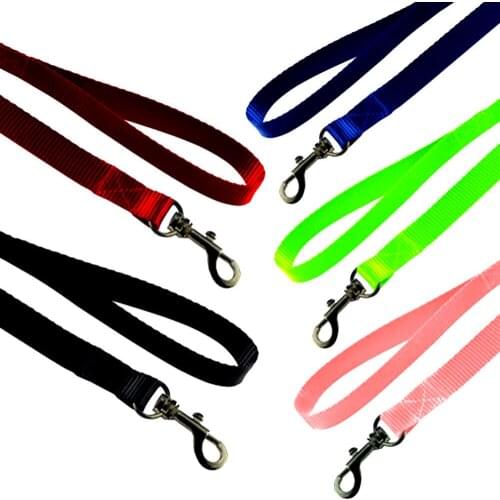 120Cm Long Strong Nylon Dog Pet Lead Leash with Clip for Collar Harness Pet supplies