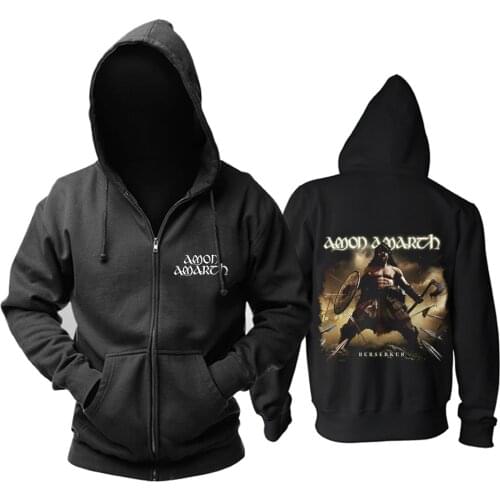 13 designs Amon Amarth Rock hoodies shell jacket heavy metal dragon Viking warrior zipper Sweatshirt sudadera Nordic style