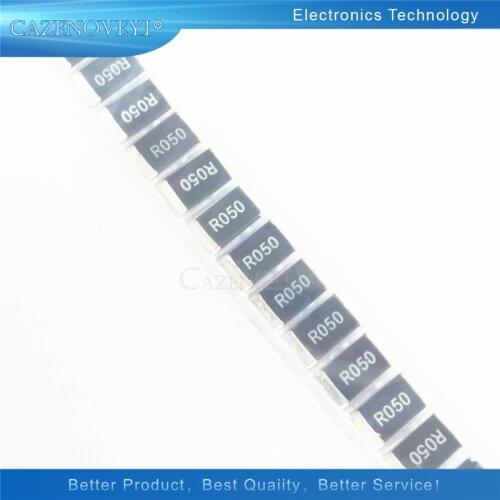 50pcs/lot 2512 SMD Resistor 5% 0 ohm 1W 0R