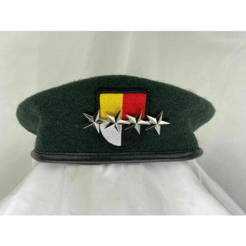 US Army 3th Special Forces Group Green Beret OFFICER 4 STAR GENERAL RANK Hat