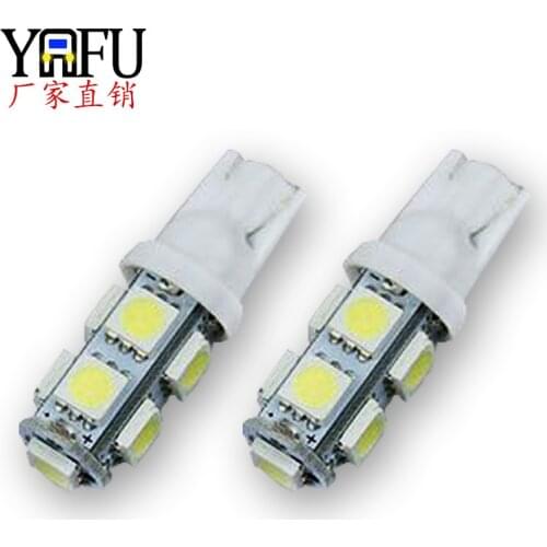 Automobile LED Lamp T10 5050 9SMD Width Lamp Reading Lamp License Plate Lamp LED Bulb Highlight W5w Led Lights for Car
