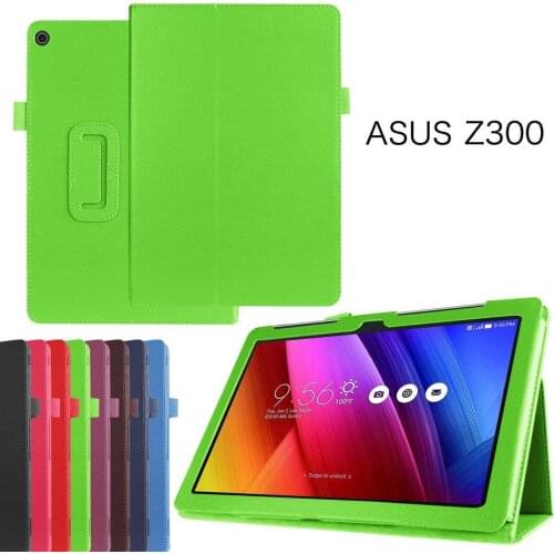 Funda Capa Case Cover for ASUS ZenPad 10 Z301MFL Z301ML Z301 Z300C Z300M Z300CL Z300 10.1inch Tablet Pu Leather Stand Case Glass