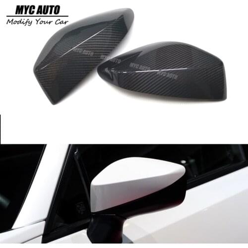 For 2012-2015 Toyota GT86 GT 86 Subaru BRZ Scion FR-S FRS Add On Style Carbon Fiber Side Mirror Cover Cap Real Carbon Fiber
