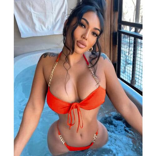 EUHRA Red Swimwear