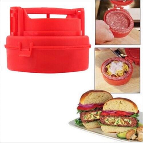 Kitchen Creative Gadgets Manual Hamburger Press Hamburger Patties Maker Portable Hamburger Maker Non Stick Patty Mold Machine