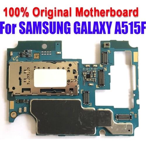 128GB For Samsung Galaxy Tab A51 Motherboard A515F/FD Unlocked with full chips MB Logic Board With Android System Good tested
