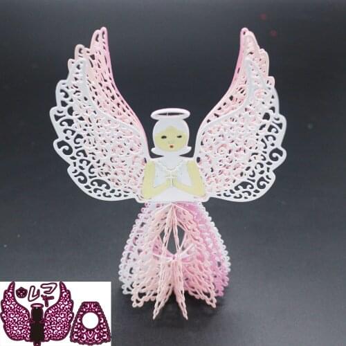 Angel Metal Cutting Dies Scrapbooking Embossing Dies Cut Stencils DIY Card Book Decor Stempels Craft Stamps and Dies New