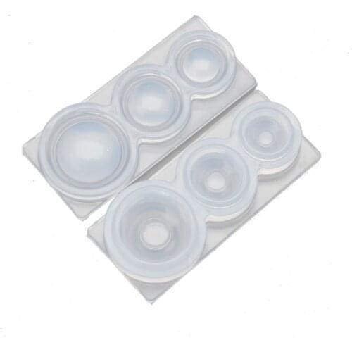 Cute Mini Bowl Silicone Resin Molds Earrings Pendant Necklace Jewelry Mold Tools