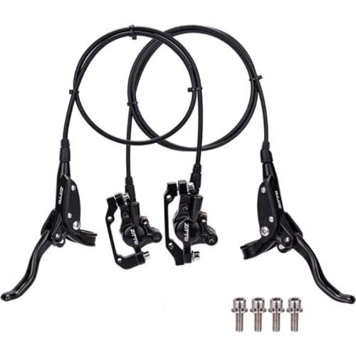 Hydraulic Disc Brakes Mountain Bike Sets MTB Front & Rear Set w/ Floating Disc Rotor Color Bolts,Great Performance