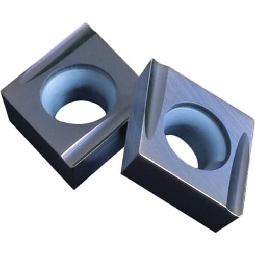 Original 10pcs/Box CCGT CCGT060202 CCGT060204 ER-U VP15TF Finish Machining Coated Carbide Inserts Tools