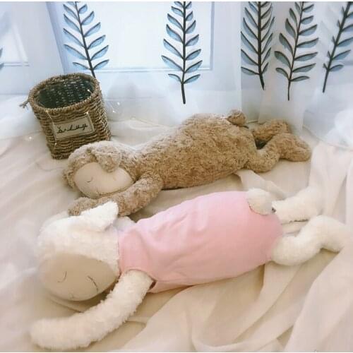 60cm Sheep with clothes Lamb Plush Toy Stuffed Animals Doll Pillow Cushion Baby Kids Children Girl Birthday Gift Home Decor