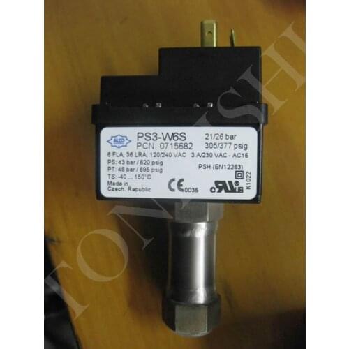 ALCO EMERSON Emerson PS3-W6S 21/26bar pressure relay pressure controller