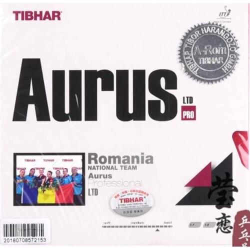 Original Tibhar aurus pro table tennis rubber for Romania national team pimples in fast attack loop for table tennis rackets