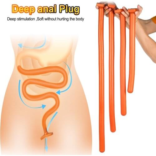 4 Size Super Long Silicone Dildo Butt Plug Anal Sex Toys For Women Gay Men Prostate Massager Anus Dilator Erotic Intimate Goods