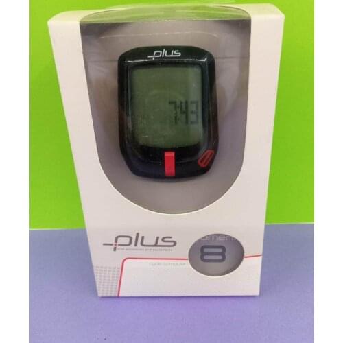 PLUS MOMENT 8 Bike Wired Computer Speedometer Odometer Cycling Bicycle Waterproof Measurable Temperature Stopwatch