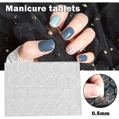 Waterproof Breathable Jelly Nail Glue Stickers Manicure Nail Adhesive Tabs for Manicure Supplies For Nail SANA889