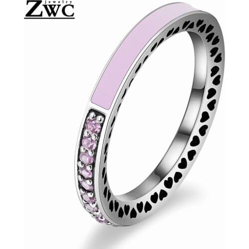 Обручальные кольца ZWC (珠宝饰品及配件) China At AliExpress
