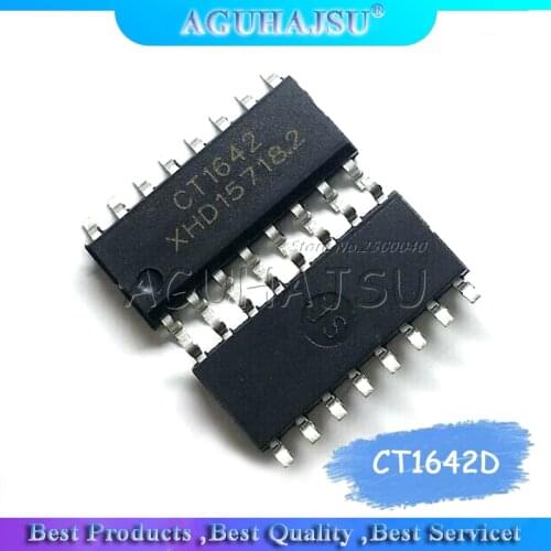 10pcs CT1642 CT1642D SOP16 LED digital tube drive control chip