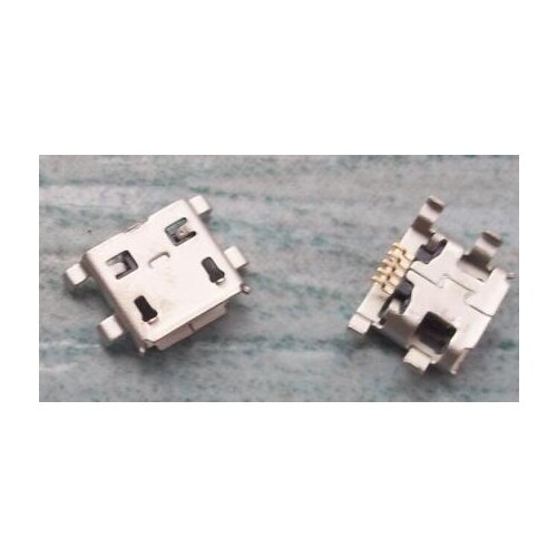 50pcs/lot for Alcatel one touch Fierce 7024W micro USB jack Connector