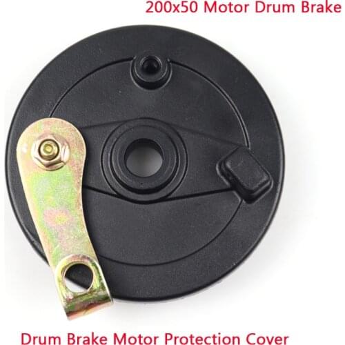 8 Inch Electric Scooter Drum Brake Motor Brake Pad Rear Wheel Brake Drum Brake Motor Brake Cover 8 Inch Scooter