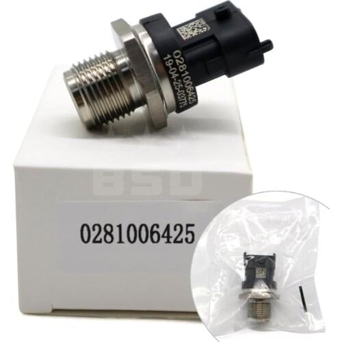 Fuel Pressure Sensor OEM No 0281006425 (1800) Bar For Chevrolet Iveco Mahindra Toyota 2Pieces/Lot