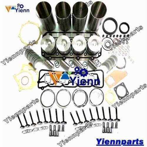 For VOVLO D3.1DCBE3 D3.1 Overhual rebuild kit with valve For Wheeled Excavator Tractor Engine Repair Parts