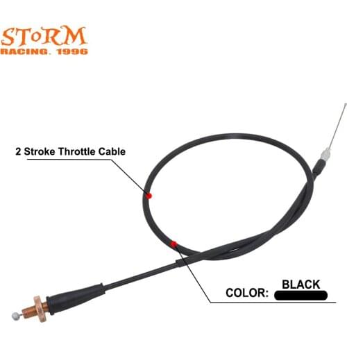 Motorcycle 2 Stroke Throttle Cable Line Gas Wire For KTM SX XC EGS EXC SXS MXC XC-W 85 105 125 144 150 200 250 300 360 380