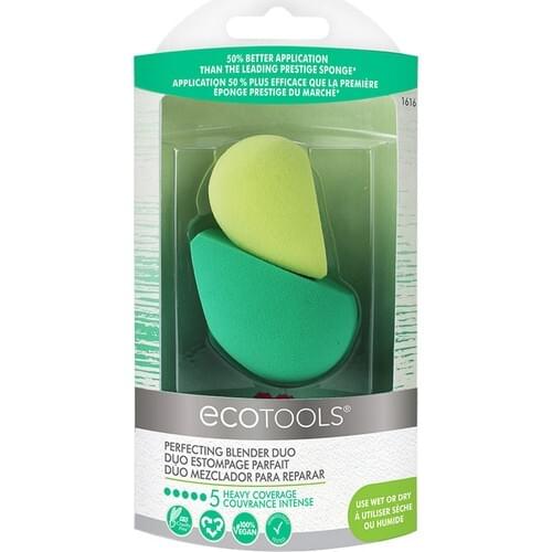 Ecotools Perfecting Blender Duo-Makeup Sponge 2'li Code: 1616